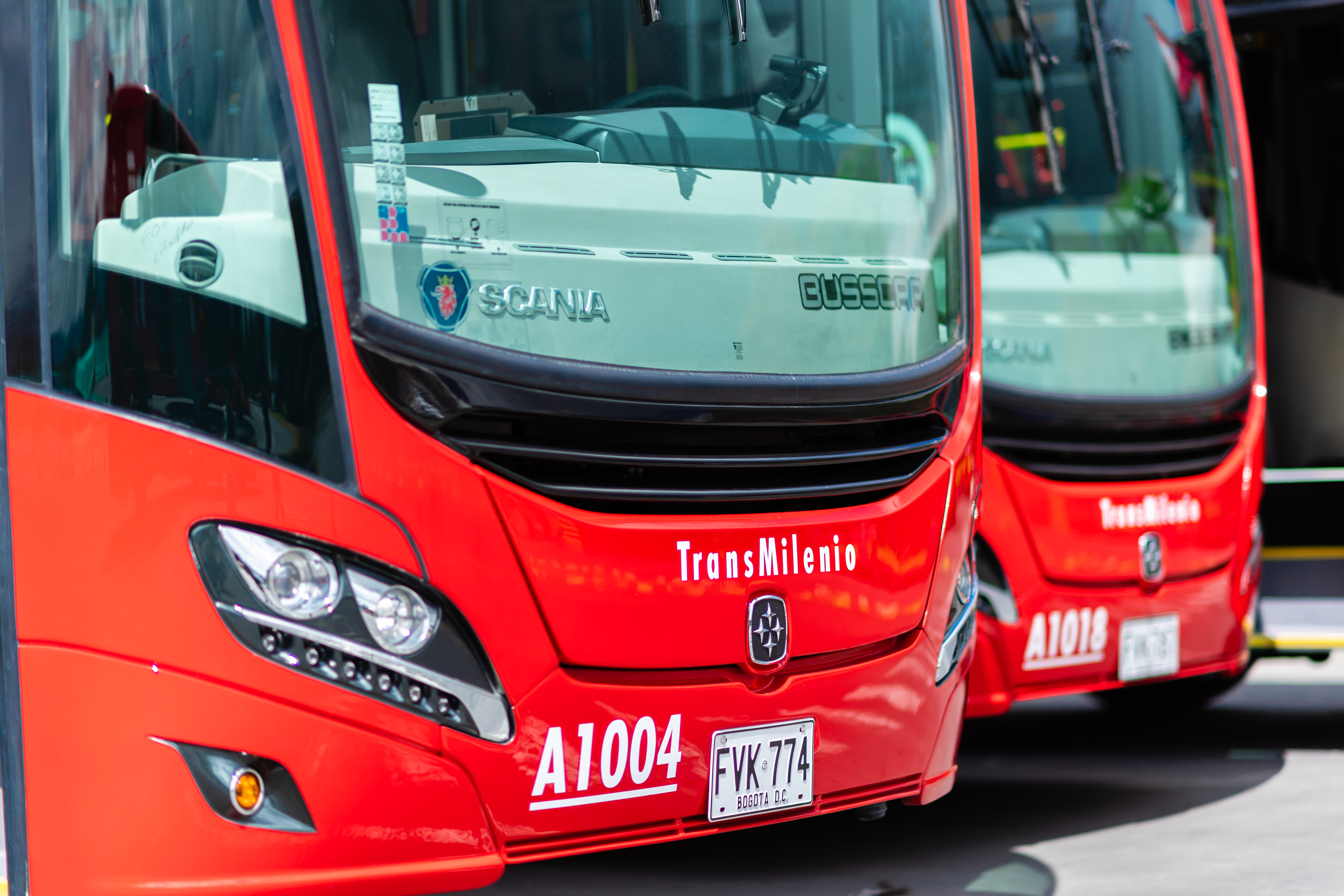 Bus Scania Transmilenio