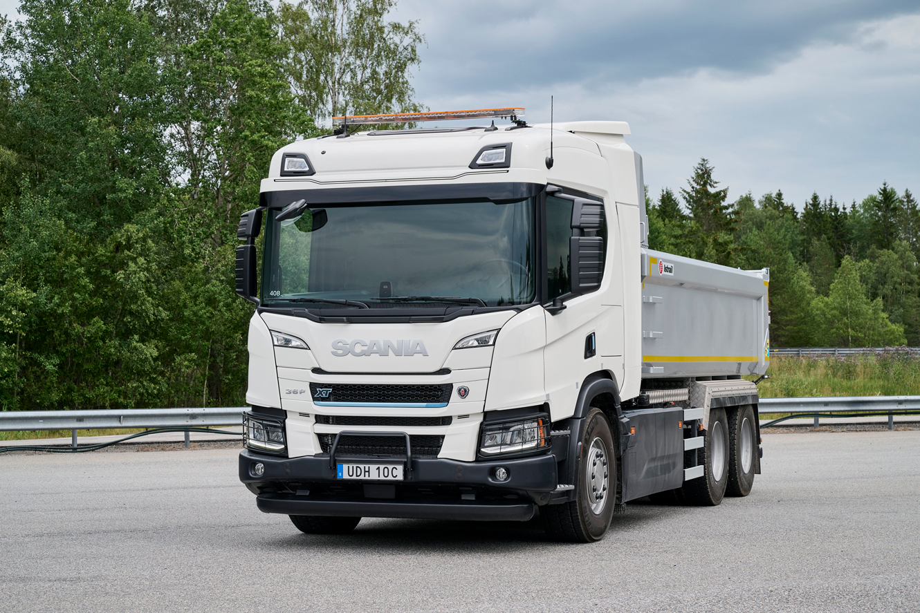 Scania electric truck 36P B6x4NB