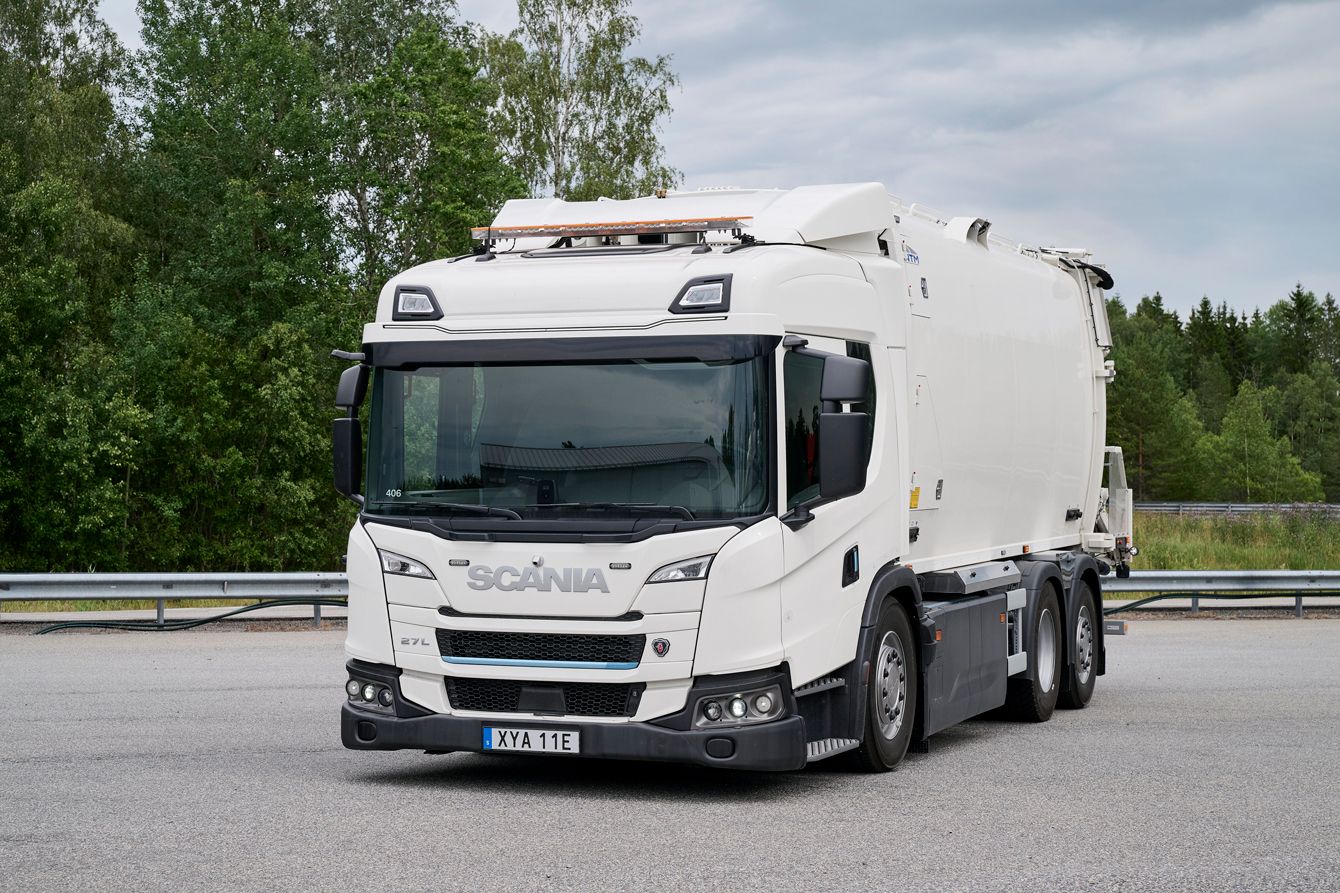 Scania electric truck 27L B6x2*4NB
