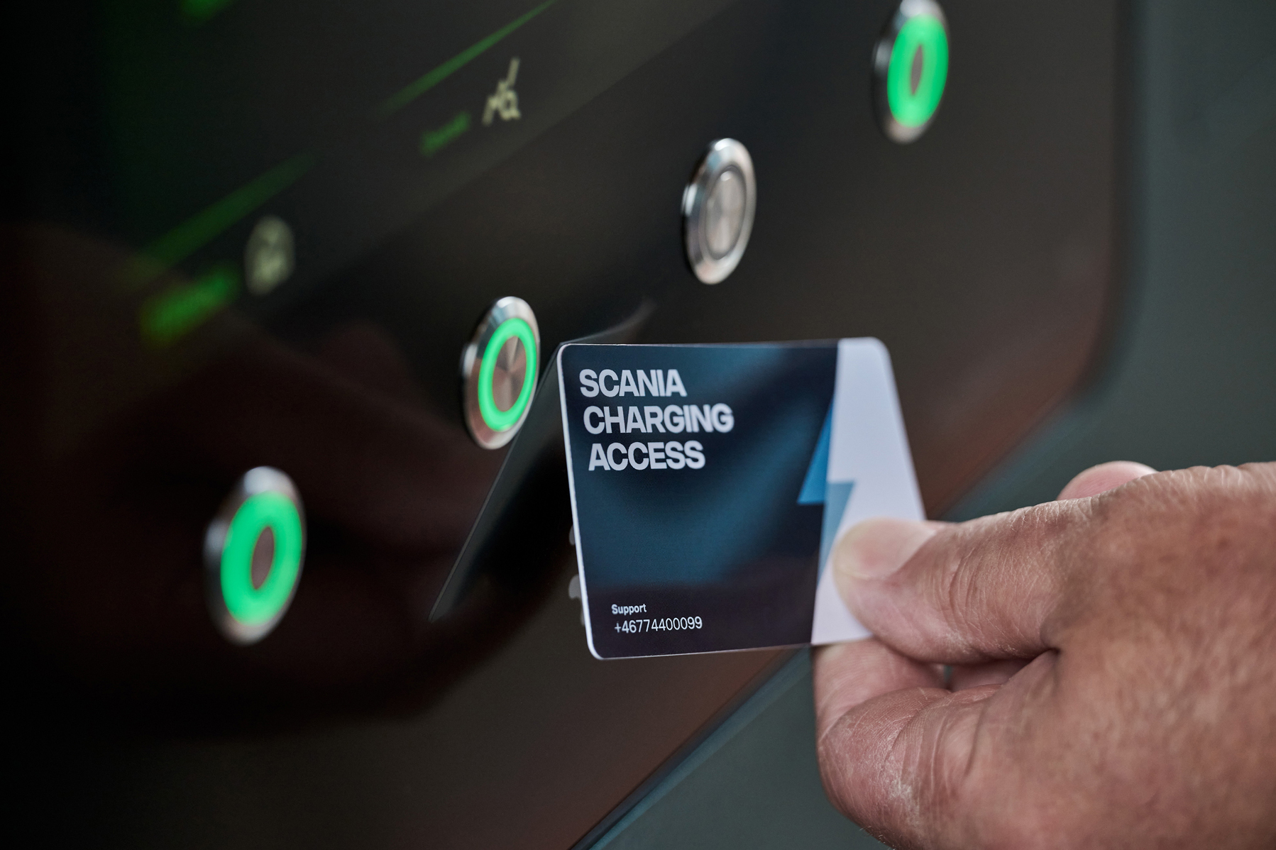Scania Charging Access kortläsare