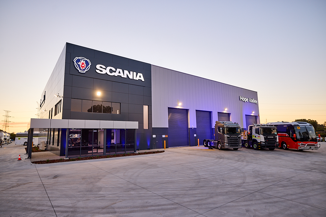 Scania's Hope Valley branck opens in WA