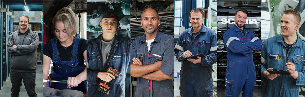 Scania servicetechnicus