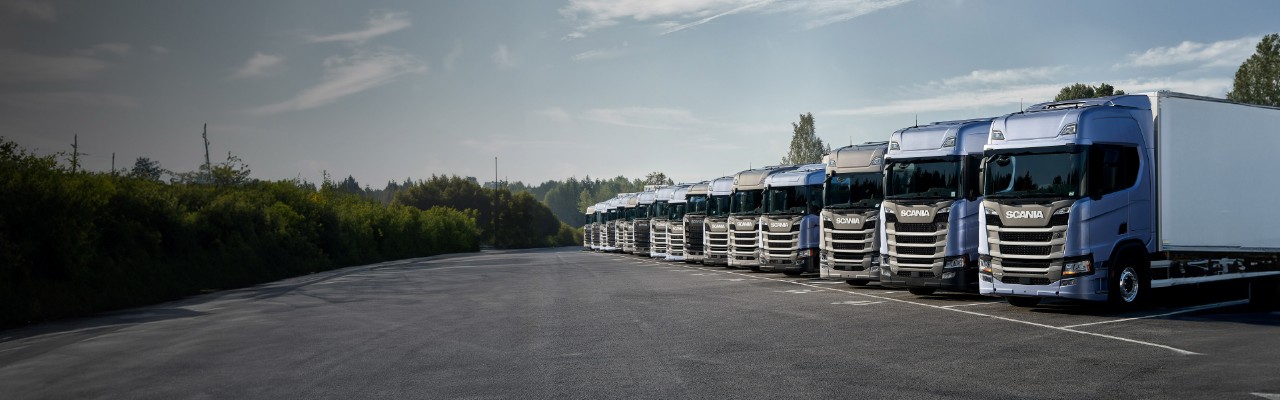 автопарк от камиони Scania