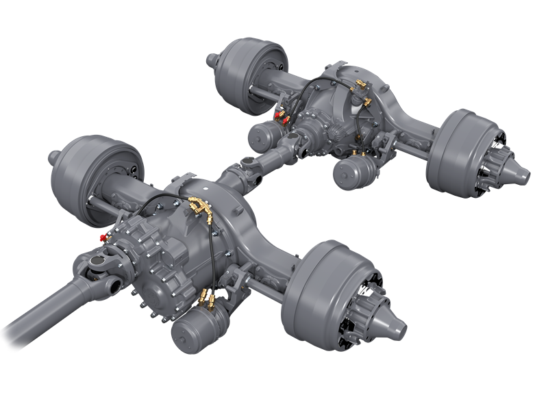 Eixo traseiro Scania R756