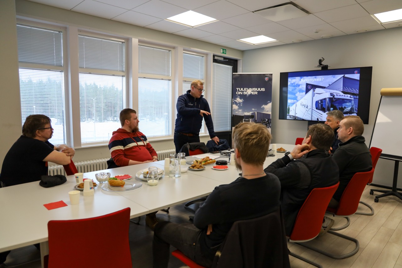 Kuljettajakoulutus Scania