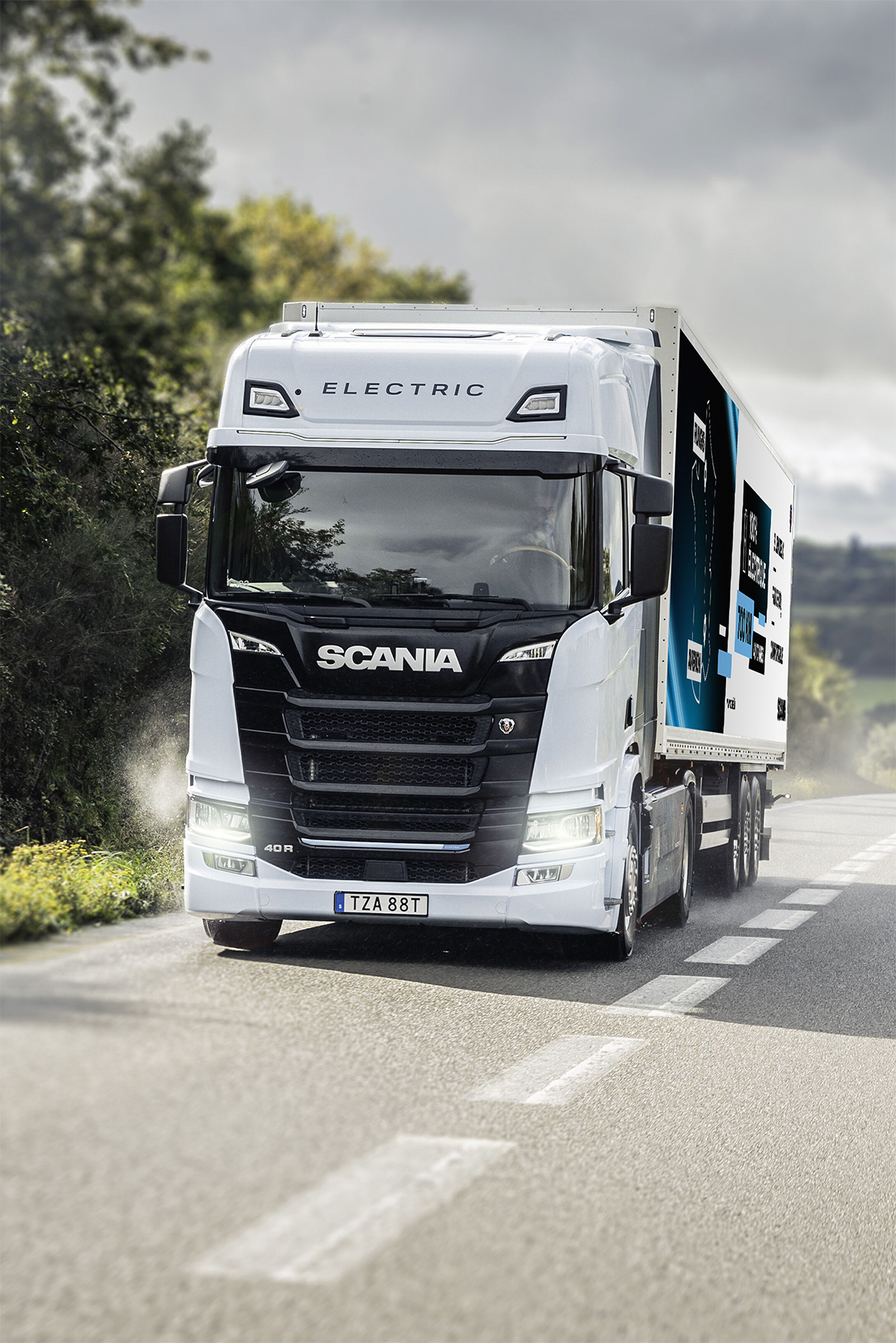 Large gamme de camions 100 % électriques