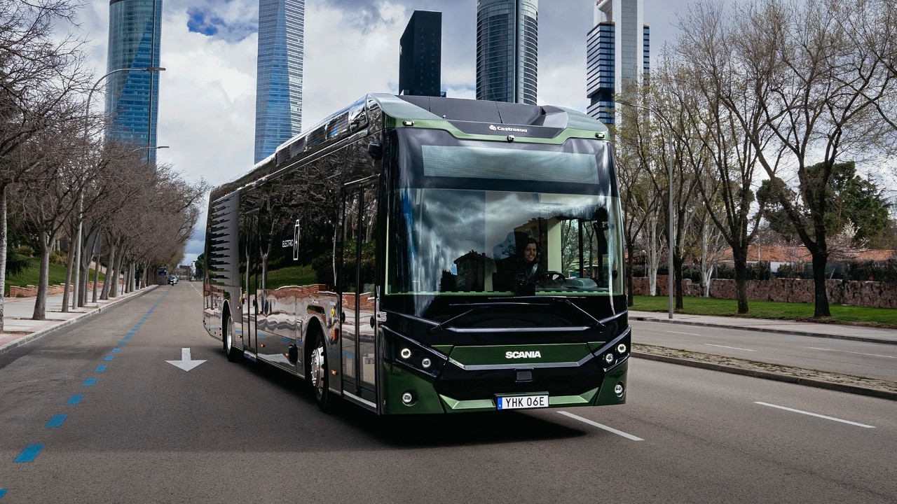 Scania electric bus