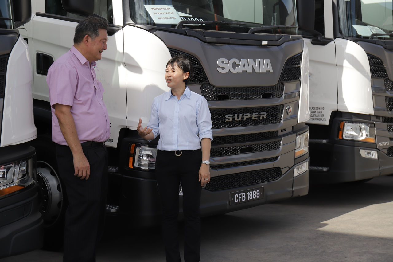 With each Scania Super purchase, Sin Hock Soon Group receives a 2-Year Inclusive Maintenance plan covering up to 84 checkpoints. They also gain access to Scania’s extensive workshop network, where expert service teams ensure maintenance is tailored to their evolving business needs.