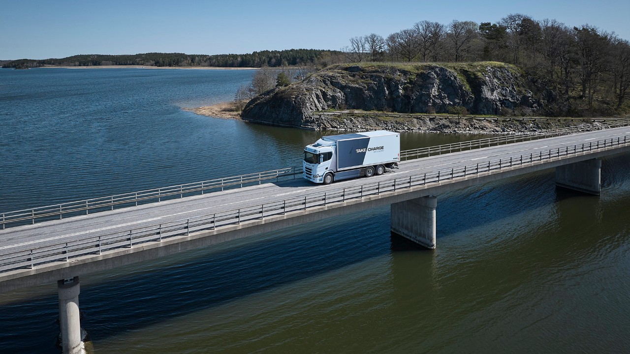 Battery electric truck