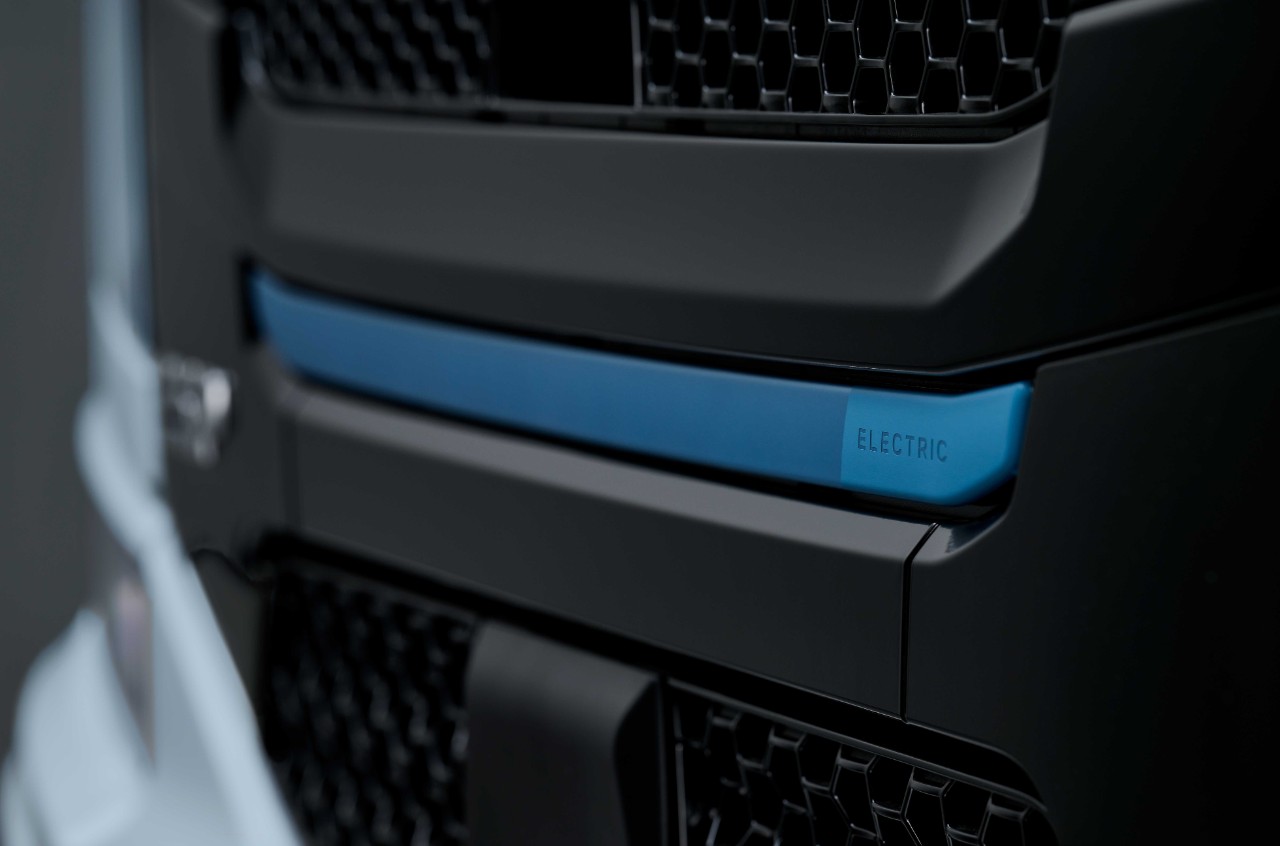 scania electric truck front