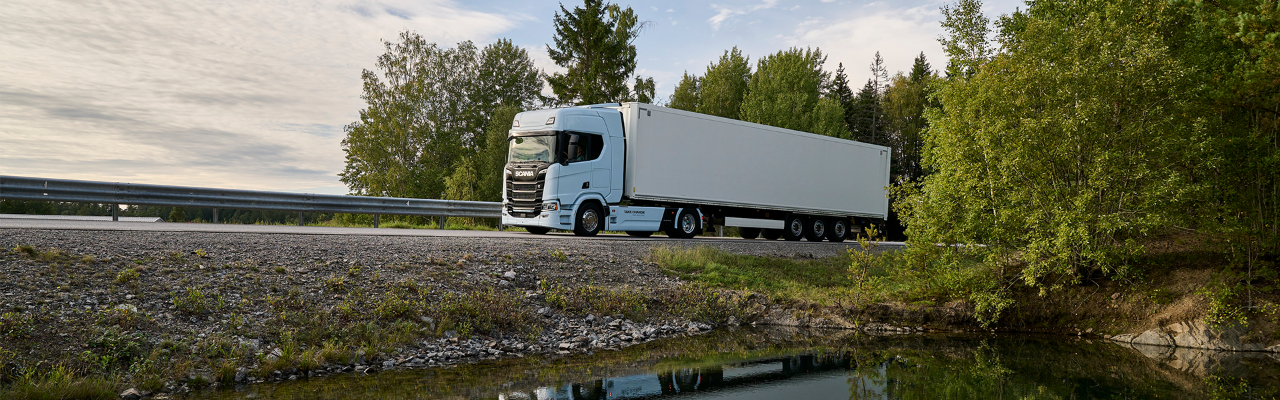 Elektrische truck van Scania