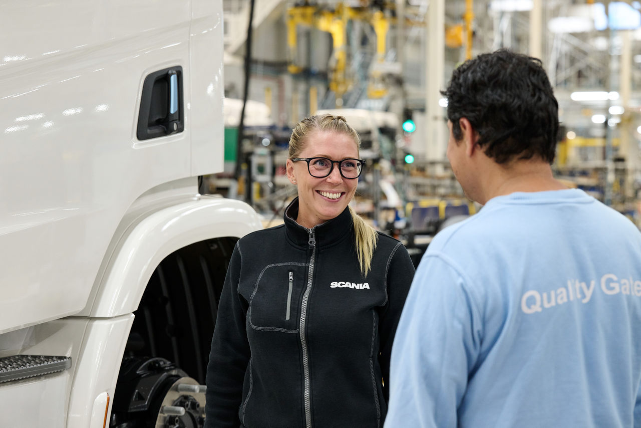 Karriärvägar som lineskötare på Scania Oskarshamn