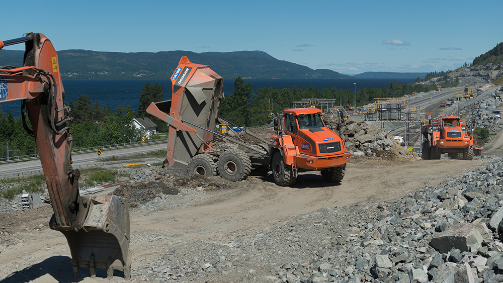 Motores industriales para operaciones de construcción y minería