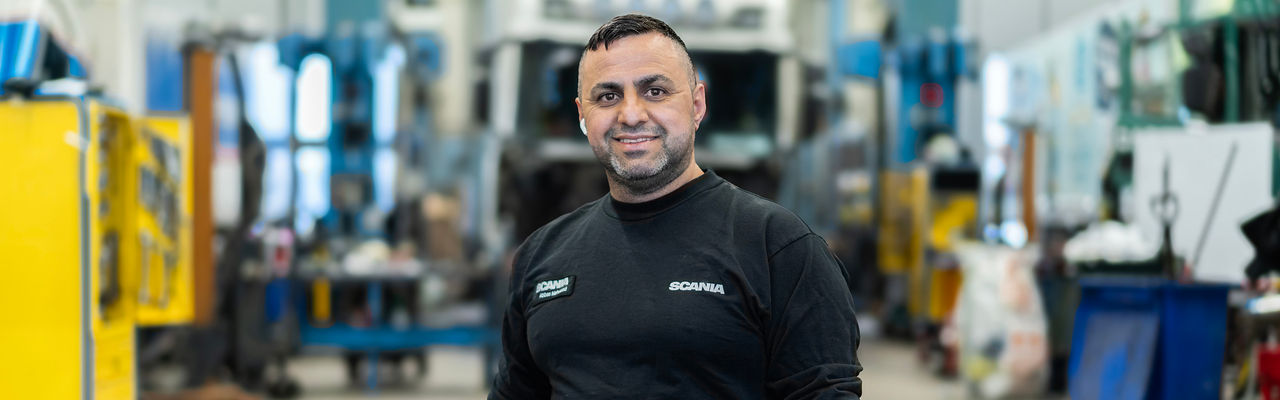 Servicetekniker Abbas