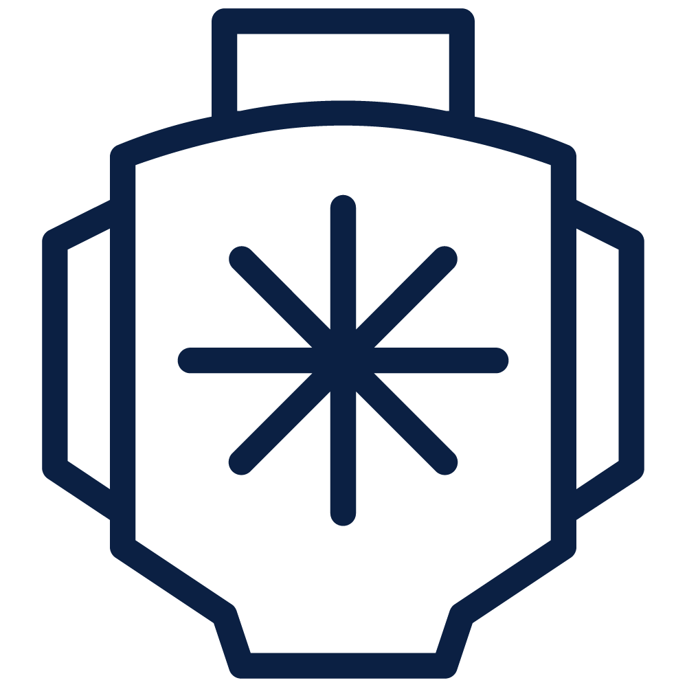 Piktogram för motor