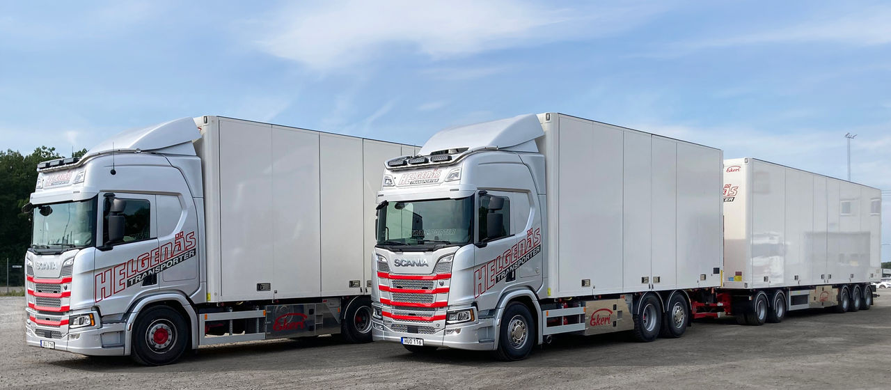 Lastbilar Helgenäs