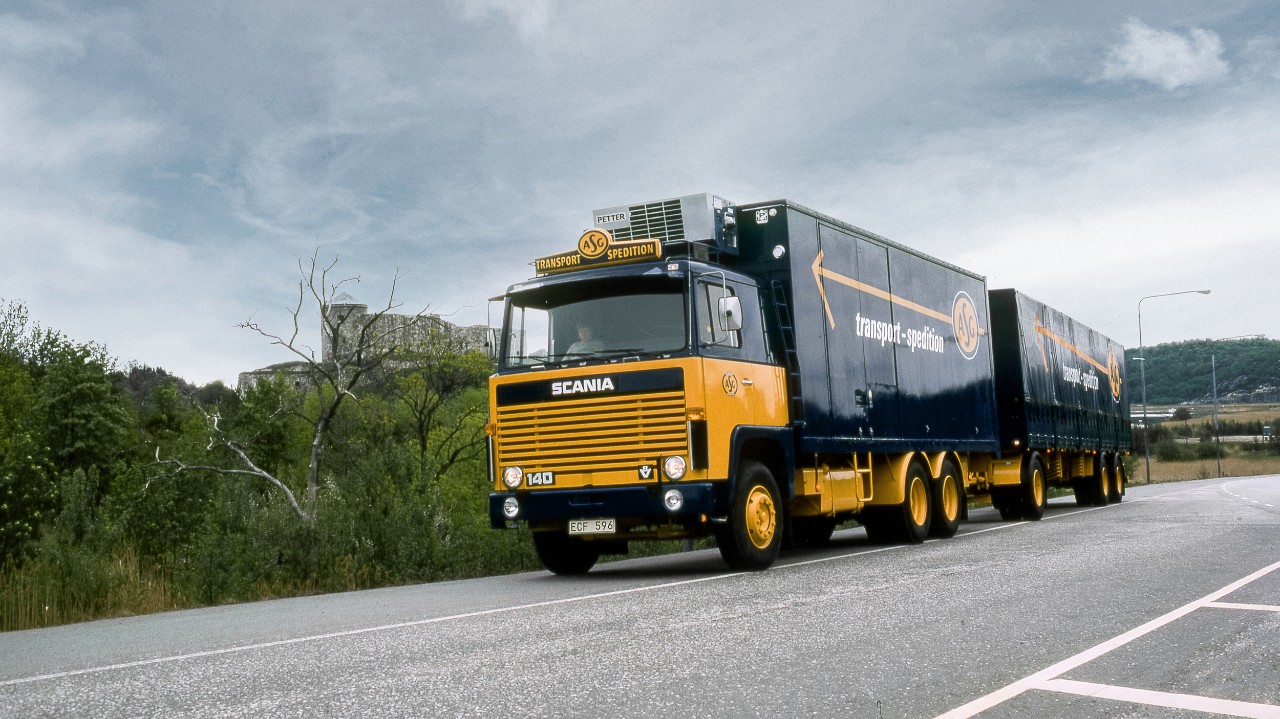 Scania LBS140 linjefrakt