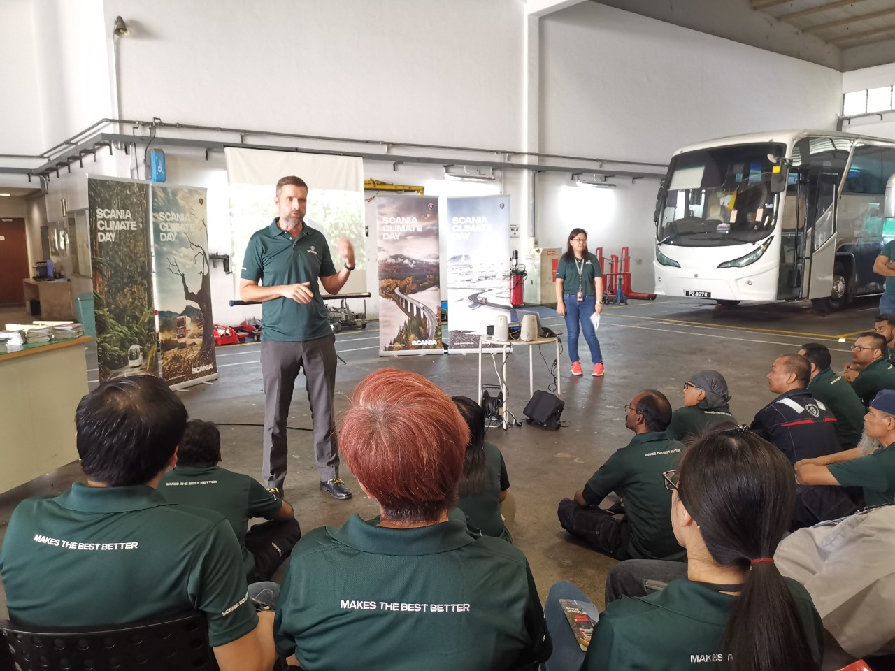 Scania climate day