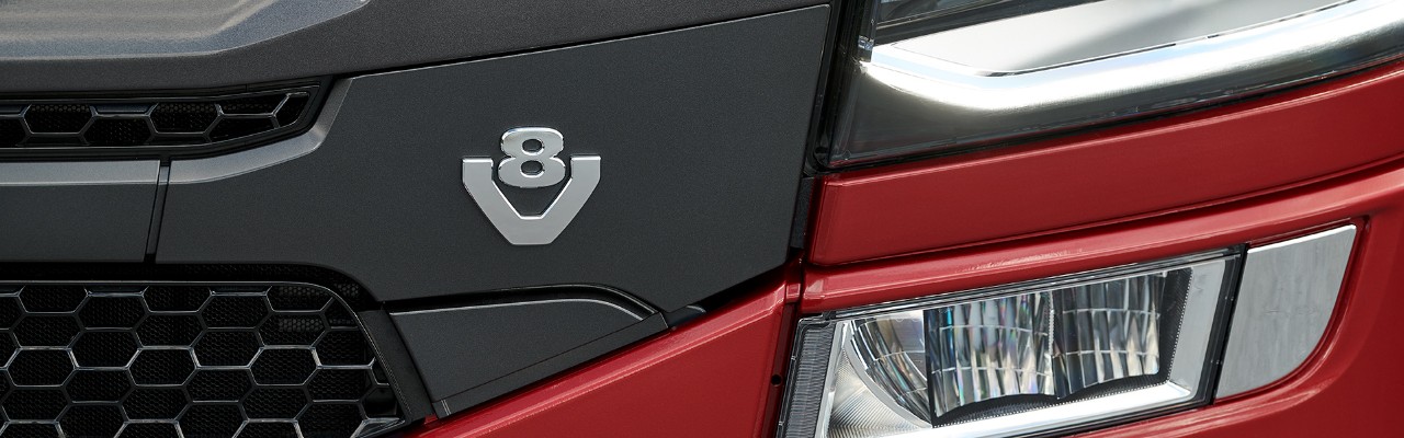 Ikona Scanie V8