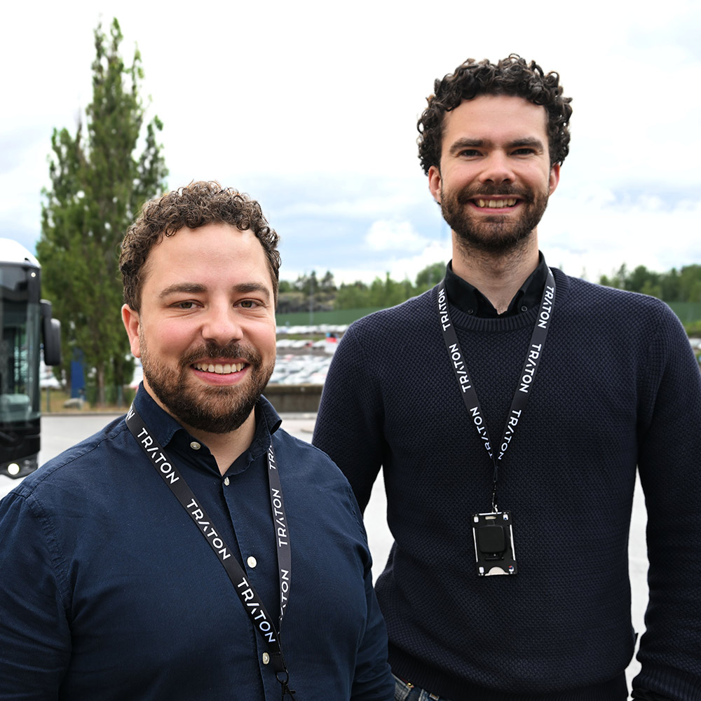 Addi Djikic, Fullstack AI Engineer and Simon Edström, Technical Product Owner.