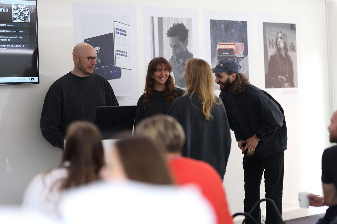 Scania Students meet the group