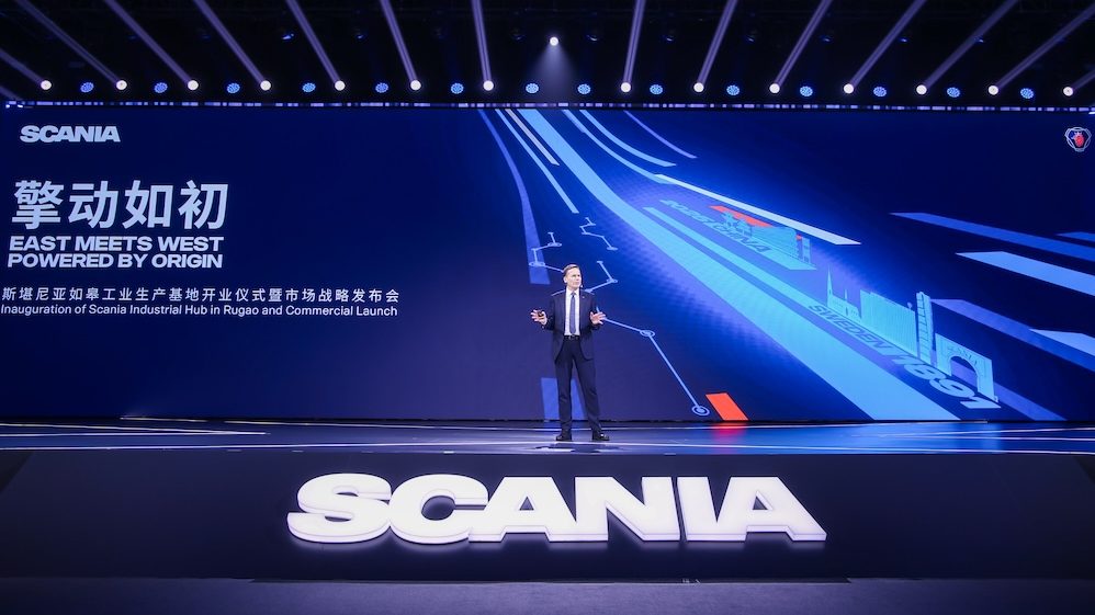  Scania has inaugurated its third global industrial hub – in Rugao, China