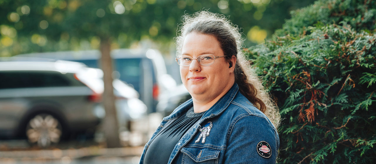 A portrait of Evy Svensson, Enterprise Architect at Scania.
