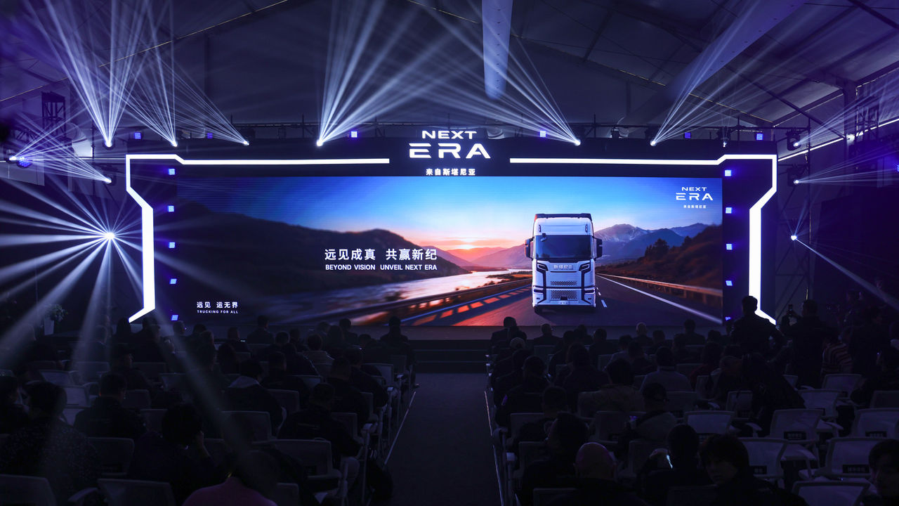 Scania's NEXT ERA product, inaugurated in China.