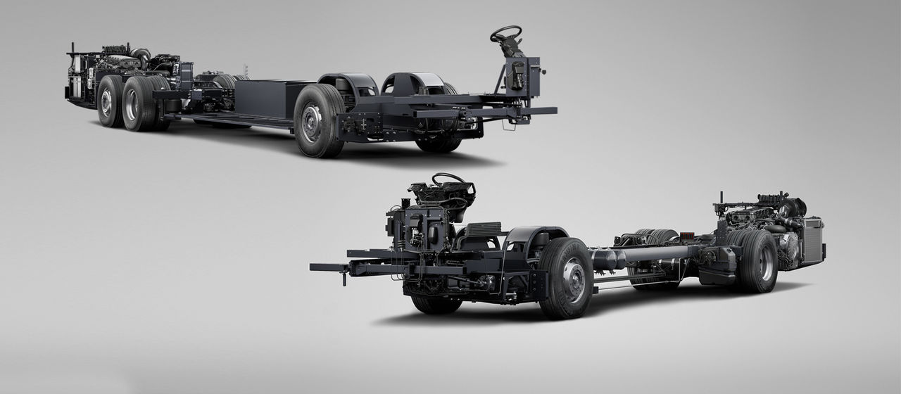 Scania bus powertrain